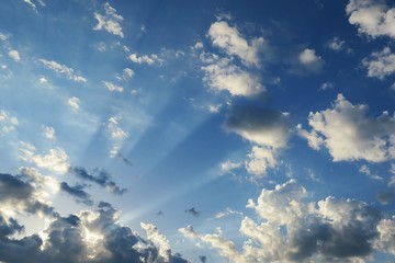 Beautiful sunset view
