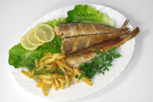 baked hake fish