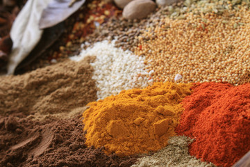 mixed dried spices