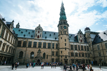 Obraz premium Kronborg is a castle and stronghold in the town of Helsingør, Denmark. 