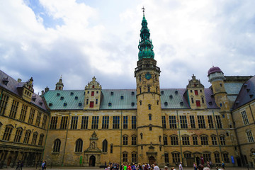 Obraz premium Kronborg is a castle and stronghold in the town of Helsingør, Denmark. 