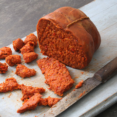 spicy nduja calabria sausage