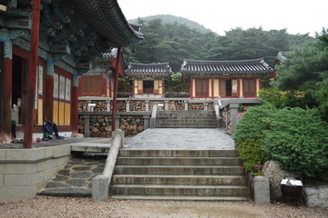 Obraz premium Bogyeongsa Buddhist Temple