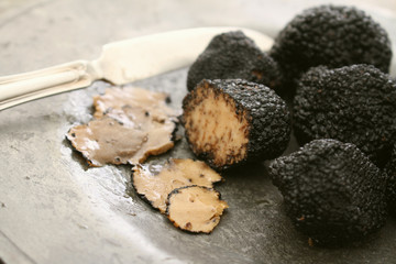 fresh black truffle