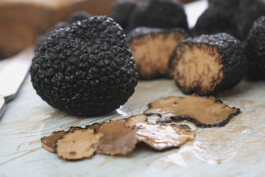 fresh black truffle