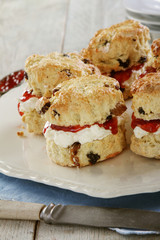 fresh baked scones