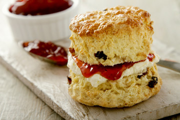 fresh baked scones