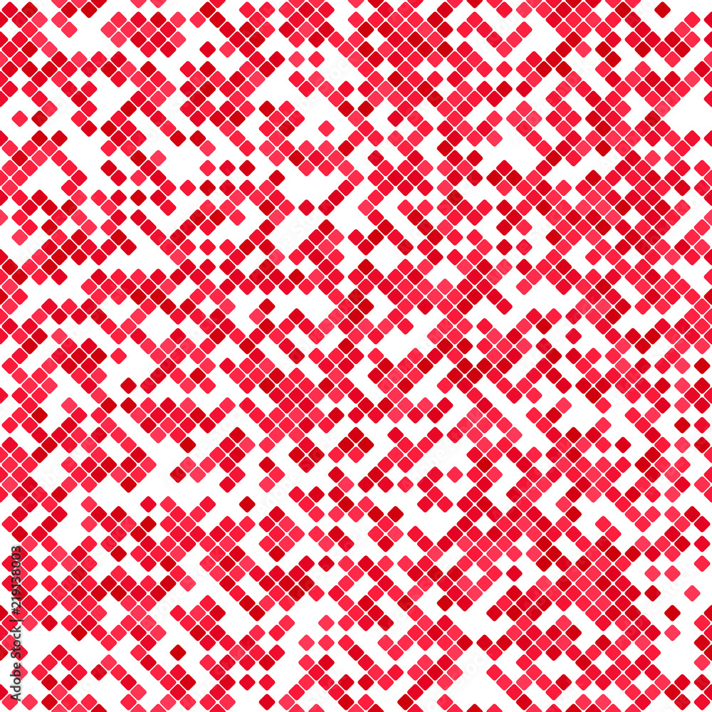 Poster red abstract seamless diagonal square pattern background design - vector graphic