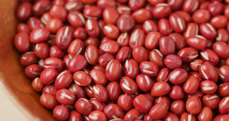 Heap of Adzuki bean