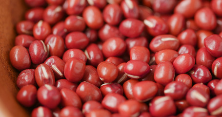 Heap of Adzuki bean
