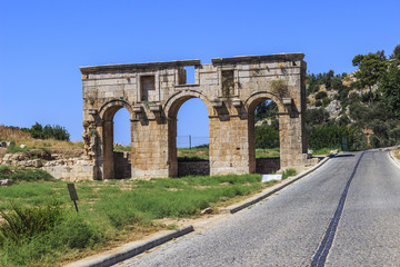 Fototapeta na wymiar Patara Ancient City Gate