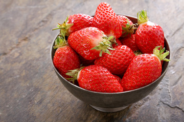fresh fruit strawberries