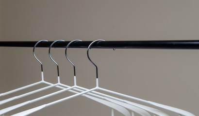 white non-slip hangers