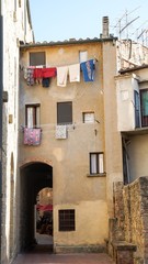 Architektur in Volterra Italien - Architecture in Volterra Italy