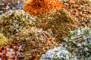 mixed flavoured salts