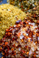 mixed flavoured salts