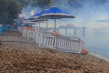 Foggy Beach