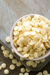 white confectioners chocolate