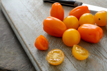 mixed heritage tomatoes