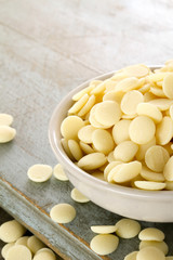 white confectioners chocolate