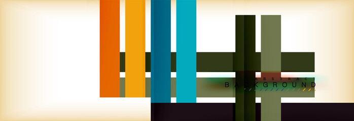 Line abstract background, vector modern template