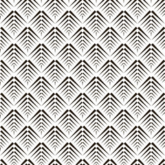Abstract cone vector seamless pattern