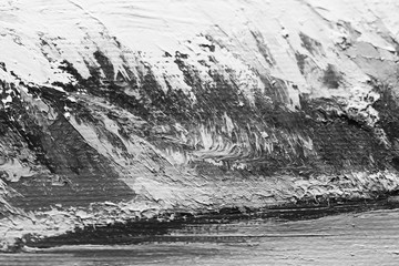Fragment of a winter landscape