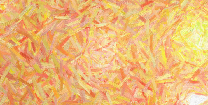 Stunning abstract illustration of pink and orange large color variations Oil painting. Nice background for your prints.