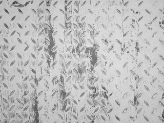 grungy texture background of weathered metal diamond plate
