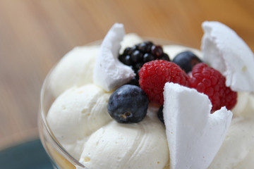 traditional English trifle dessert