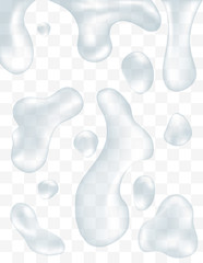 transparent water elements