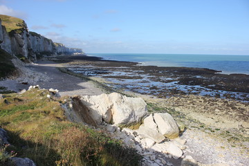 Fécamp falaises normandie