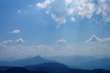 Himmel mit Wolken