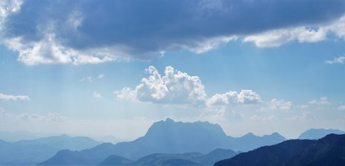 Fototapeta premium Himmel mit Wolken