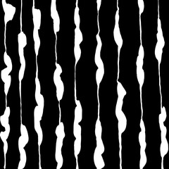 White and black grunge pattern. Background. Brush. Vector.