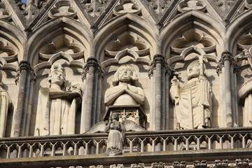 Fototapeta na wymiar Cathédrale Reims