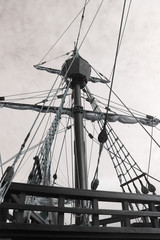 Old pirate ship photo