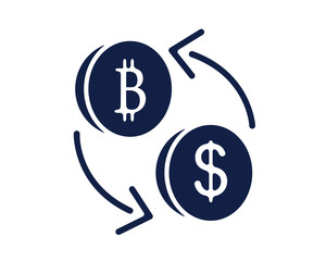 money exchange glyph icon , designed for web and app