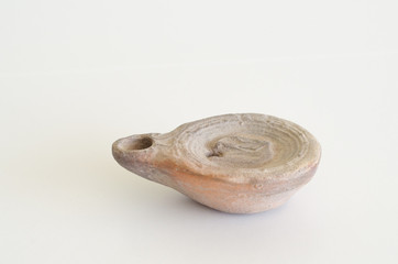 Naklejka premium Réplica de Lucerna de fenicia