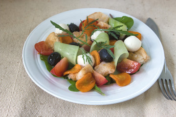 Dietary salad.