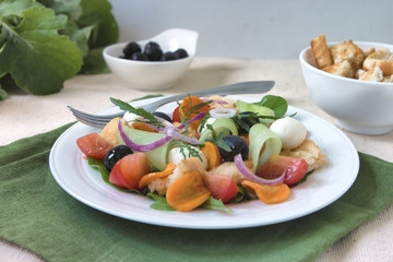 Dietary salad.
