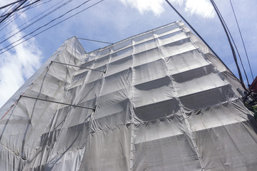 建設工事現場 カバーシート