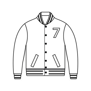 Download 933 Best Varsity Jacket Template Images Stock Photos Vectors Adobe Stock