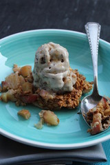 Crumble mit Nicecream 2