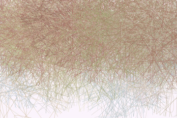 Abstract colored geometric messy random line circles pattern. Illustration, round, details & background.