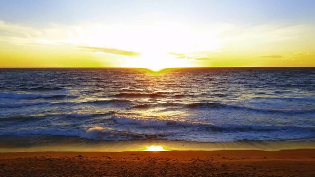 Redondo Beach sunset California &ndash; 4k drone video of Redondo Beach Los Angeles California.  Coastal sunset views SoCal Southbay landmark beach near Hermosa and Manhattan Beaches