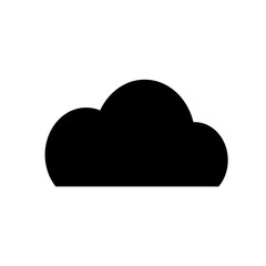 cloud icon. vector illustration