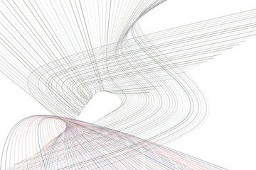 Background abstract geometric line & curve pattern for design. Art, shape, details & drawing.