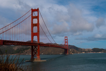 SAN FRANCISCO, CALIFORNIA - October 2017 - Golden Gate Bridge