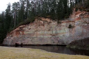 hinni canyon, the grand canyon of estonia